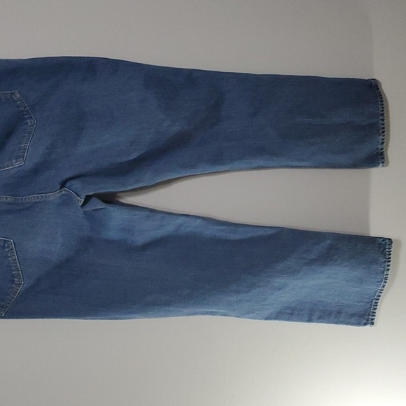 Lands' End jeans women's size 18 blue straight leg fit 3 - Picture 5 of 16